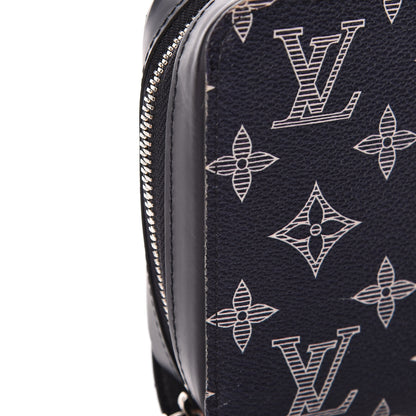 Louis Vuitton Savane Monogram Lion Chapman XL Zippy Wallet Ink 11 of 15