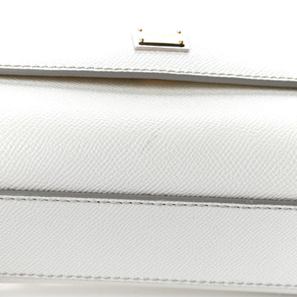 Dolce & Gabbana Dauphine Small Miss Sicily Satchel White 5 of 5