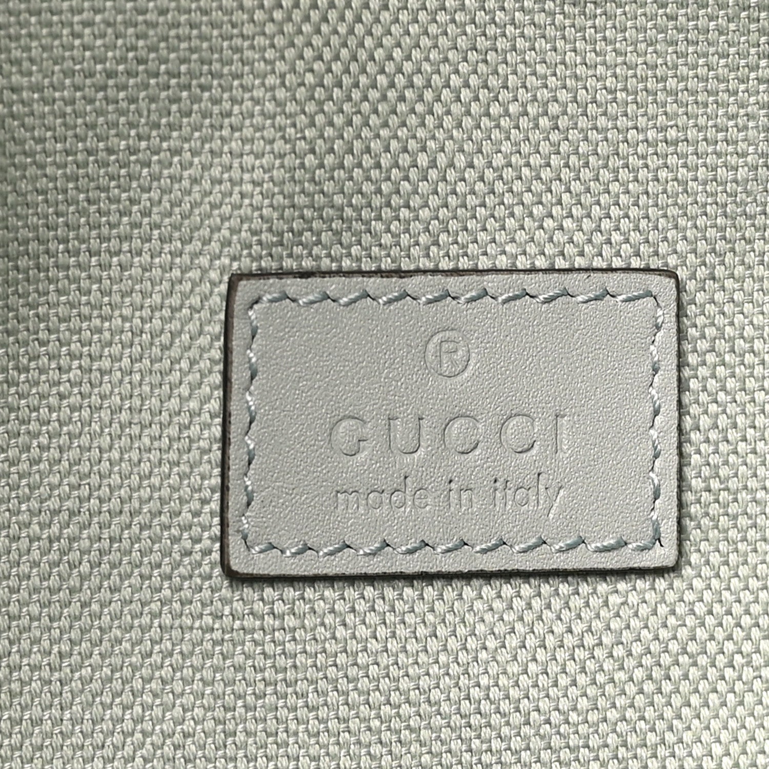 Gucci GG Monogram Web Medium Vanity Light Blue 6 of 10