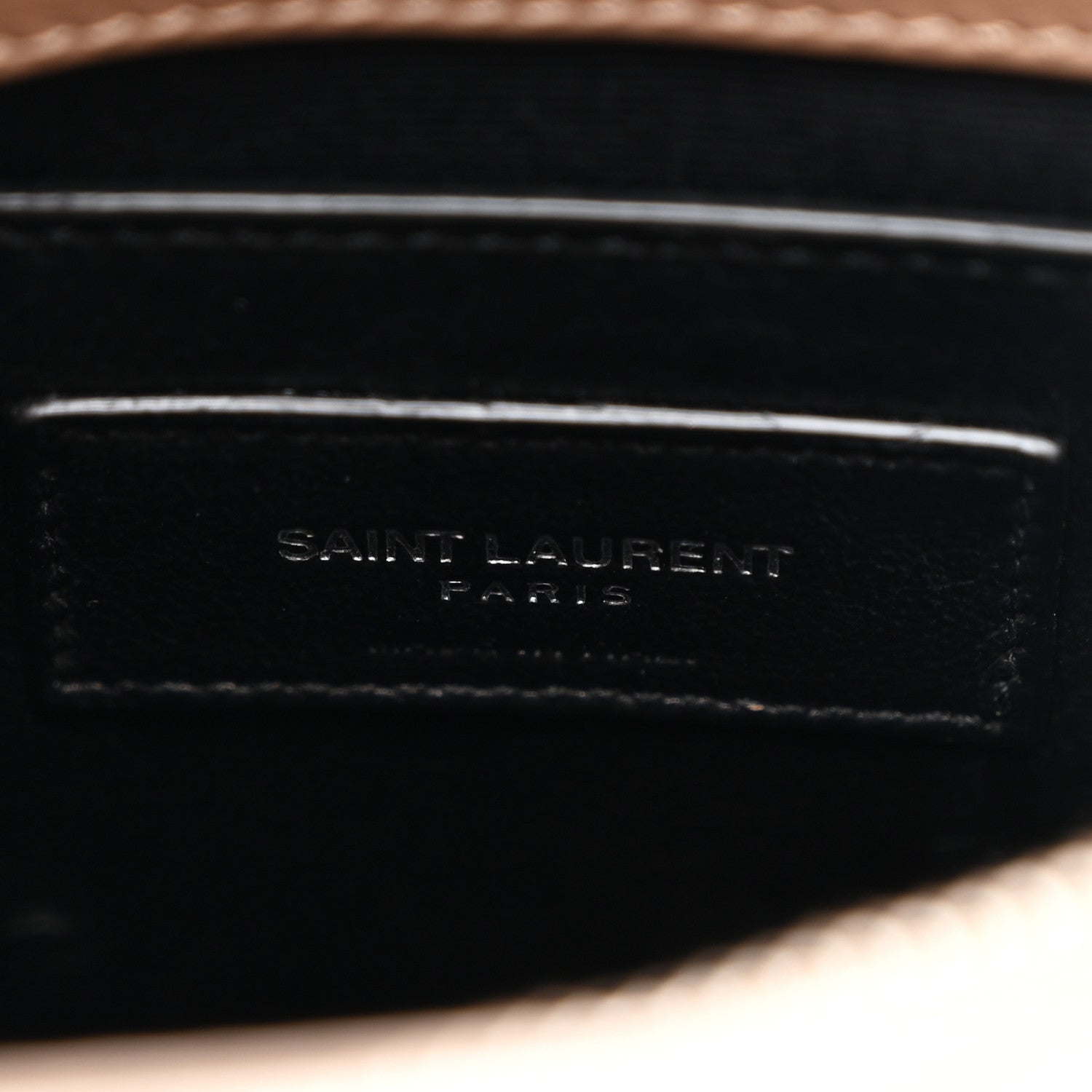 Saint Laurent Calfskin Y Quilted Monogram Small Loulou Chain Satchel Dark Beige 7 of 11