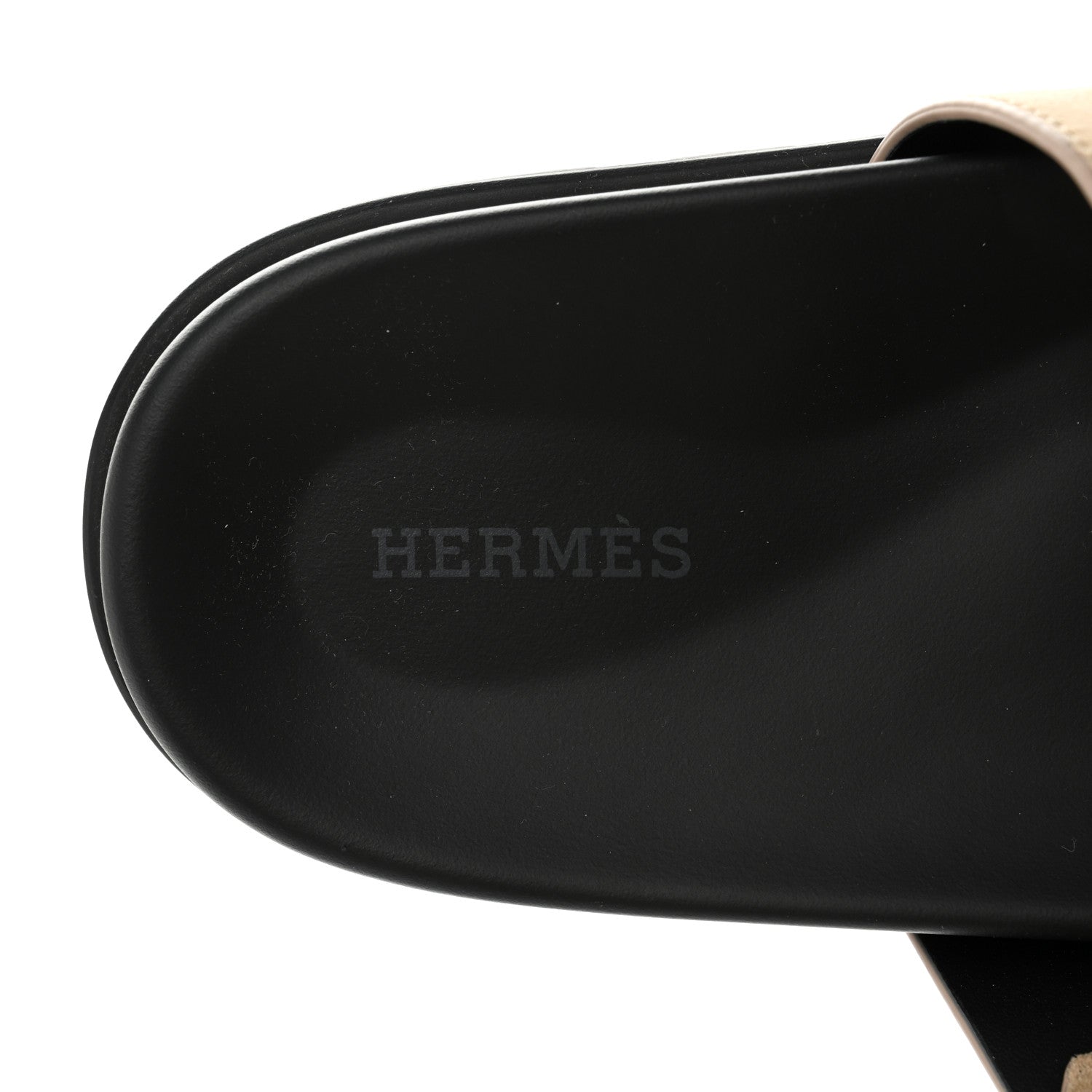 Hermes Suede Goatskin Mens Chypre Sandals 42.5 Beige Argile 7 of 8