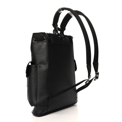 Louis Vuitton Epi Christopher Backpack PM Black 3 of 9