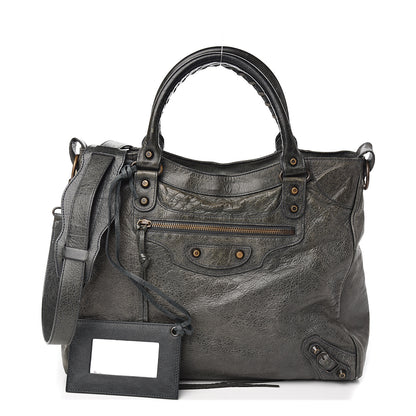 Balenciaga Agneau Classic Hardware Velo Anthracite 1 of 12