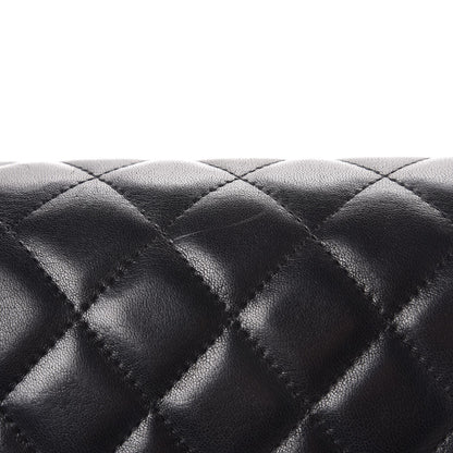 Chanel Lambskin Quilted Medium Kelly Flap Black 17 of 19