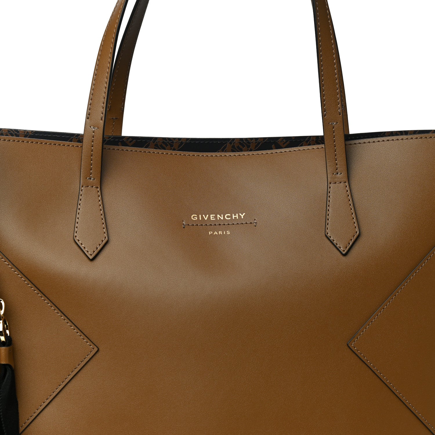 Givenchy Smooth Calfskin Wing Shopper Tote Military Green 10 of 10