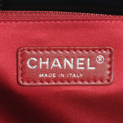 Chanel Vinyl Coco Ming Tote Black 6 of 7