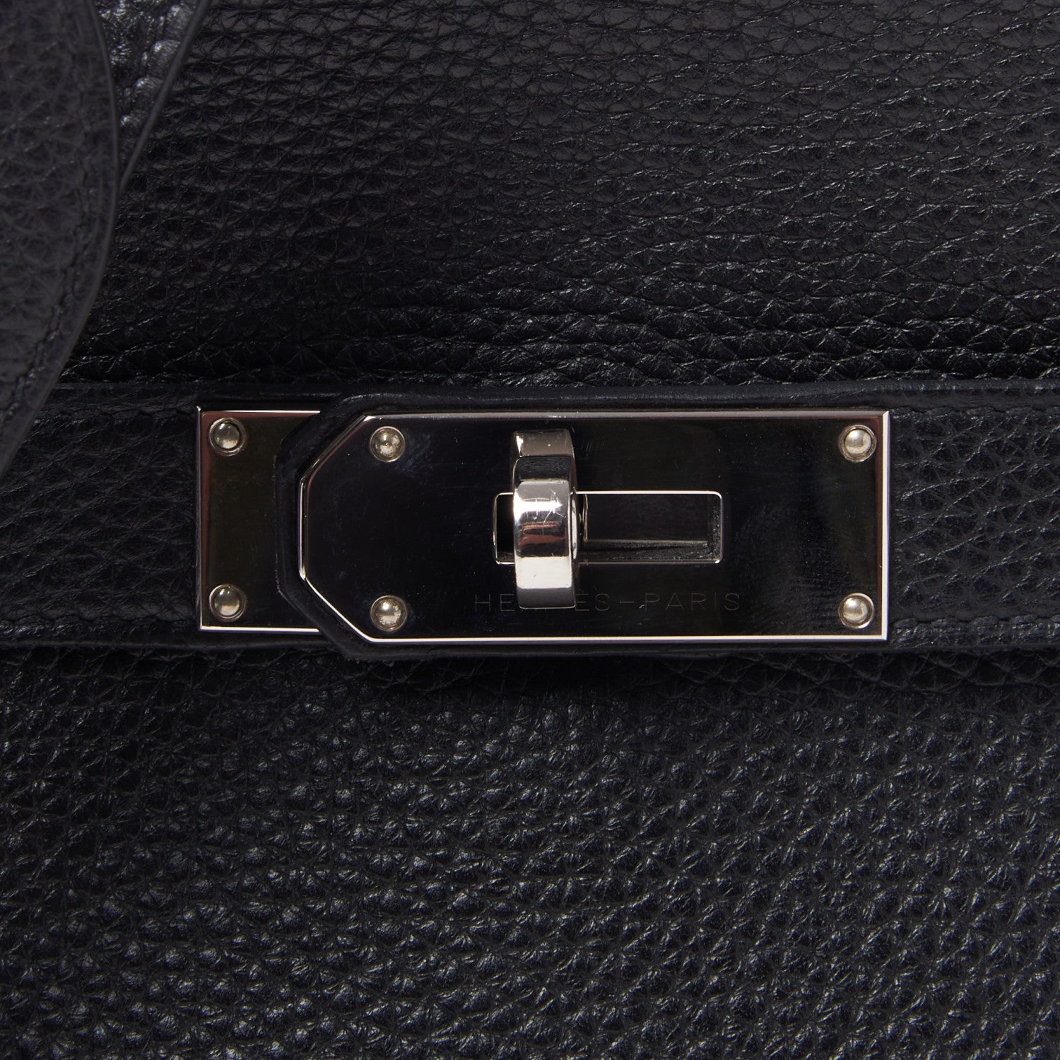 Hermes Taurillon Clemence Jypsiere 31 Black 7 of 10