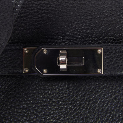 Hermes Taurillon Clemence Jypsiere 31 Black 7 of 10