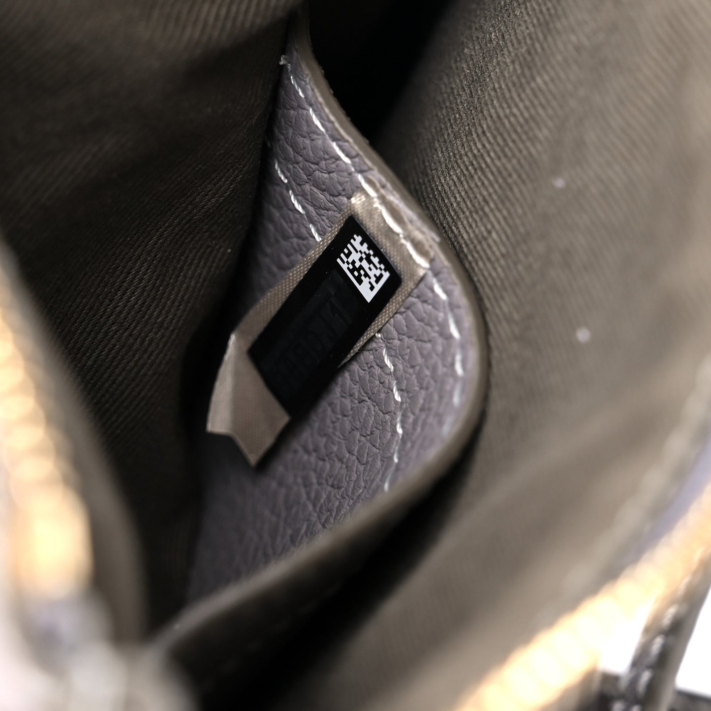 Calfskin Mini Marcie Satchel Cashmere Grey