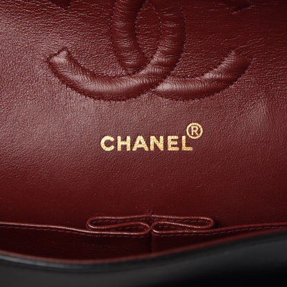 Chanel Lambskin Quilted Medium Double Flap Black 6 of 11