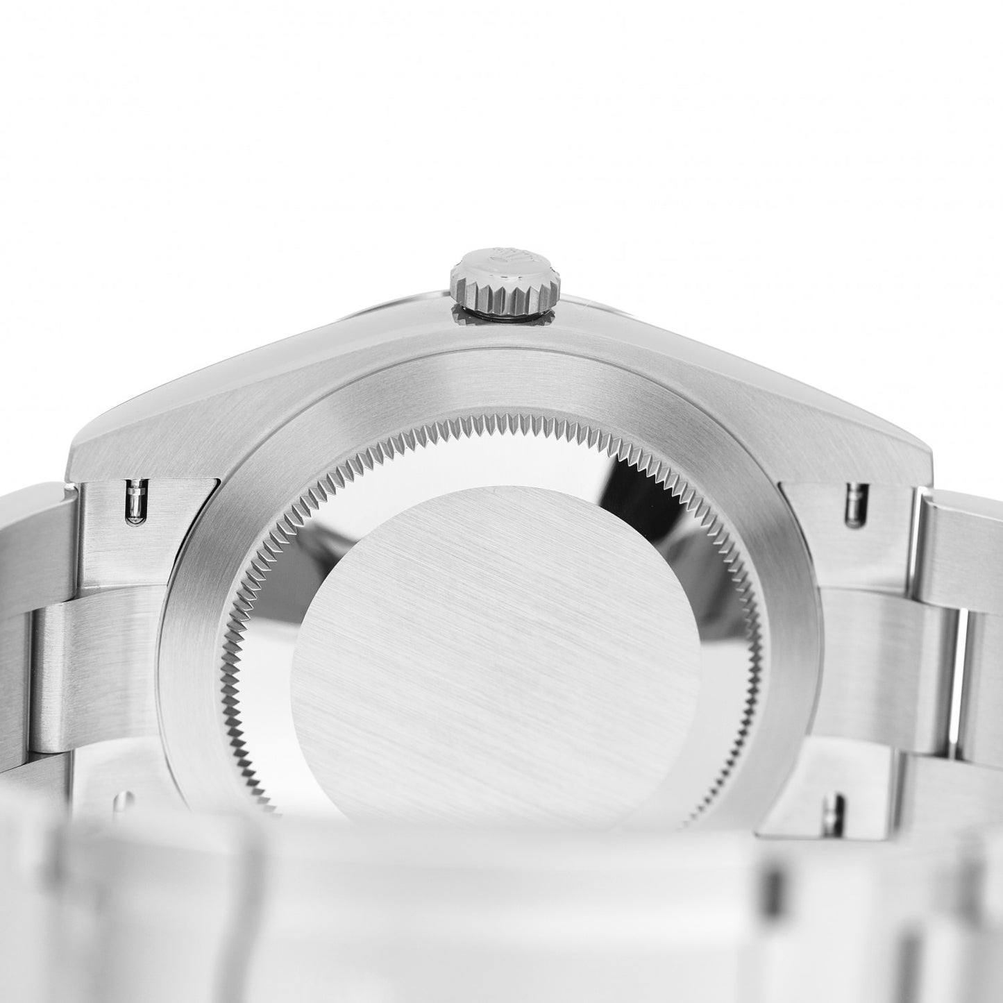 Stainless Steel 41mm Oyster Perpetual Watch Green 124300