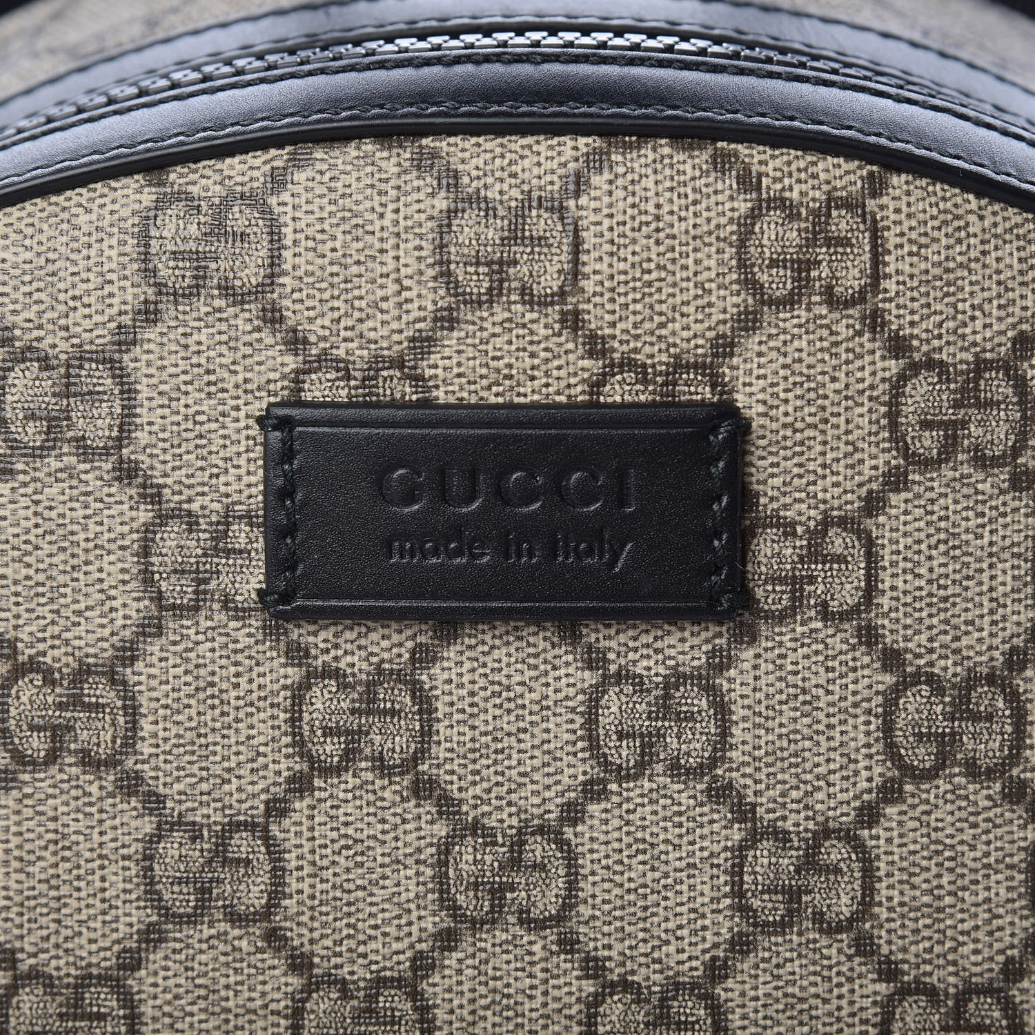 Gucci GG Supreme Monogram Small Eden Day Backpack Black 8 of 11
