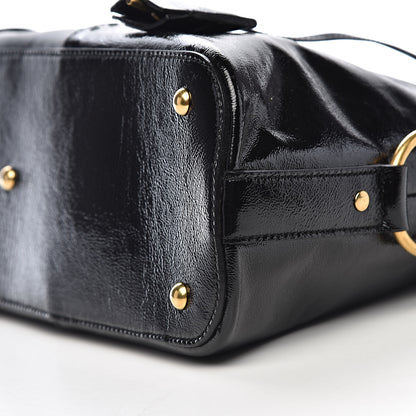 Saint Laurent Patent Large Muse Black 8 of 9