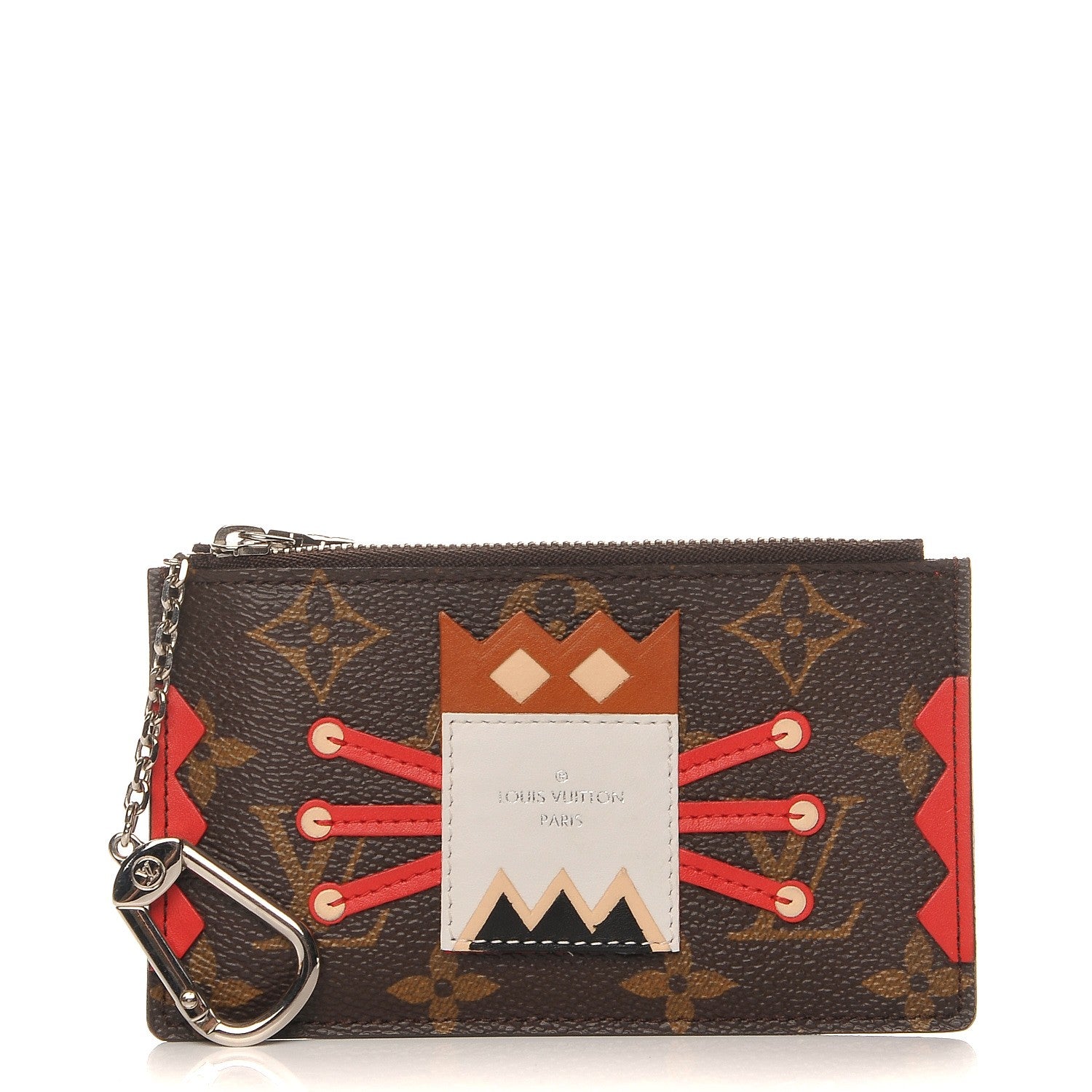 Louis Vuitton Monogram Tribal Key Pouch 1 of 7