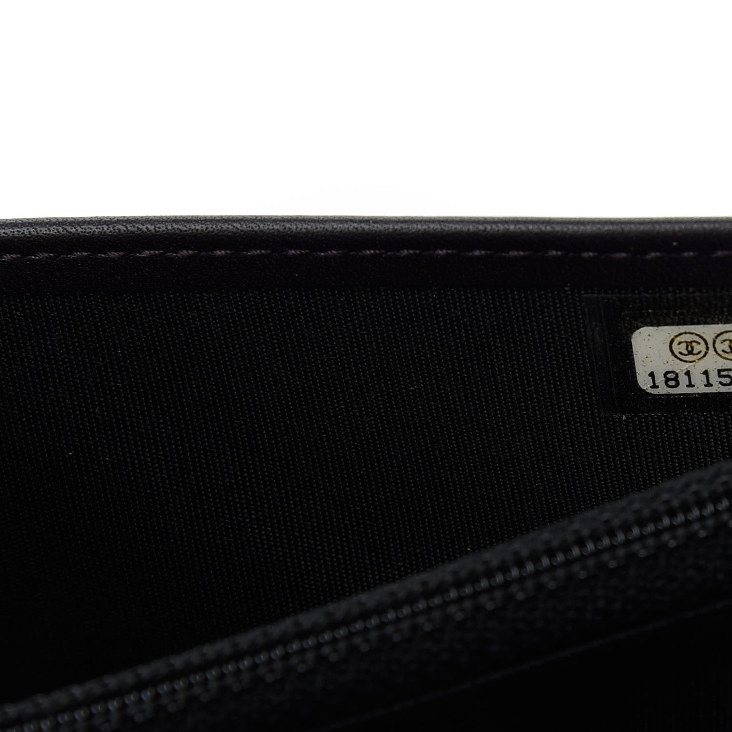 Chanel Caviar Timeless CC French Long Wallet Purple 9 of 11