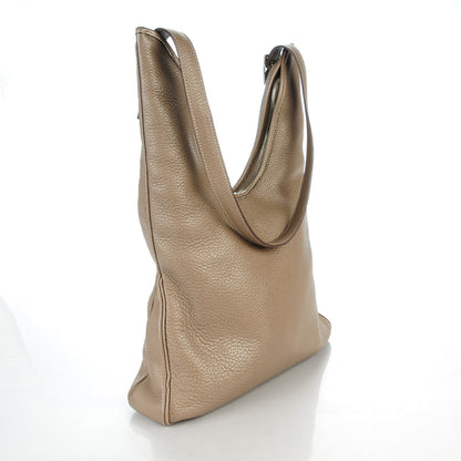 Hermes Taurillon Clemence Massai PM Etoupe 3 of 12