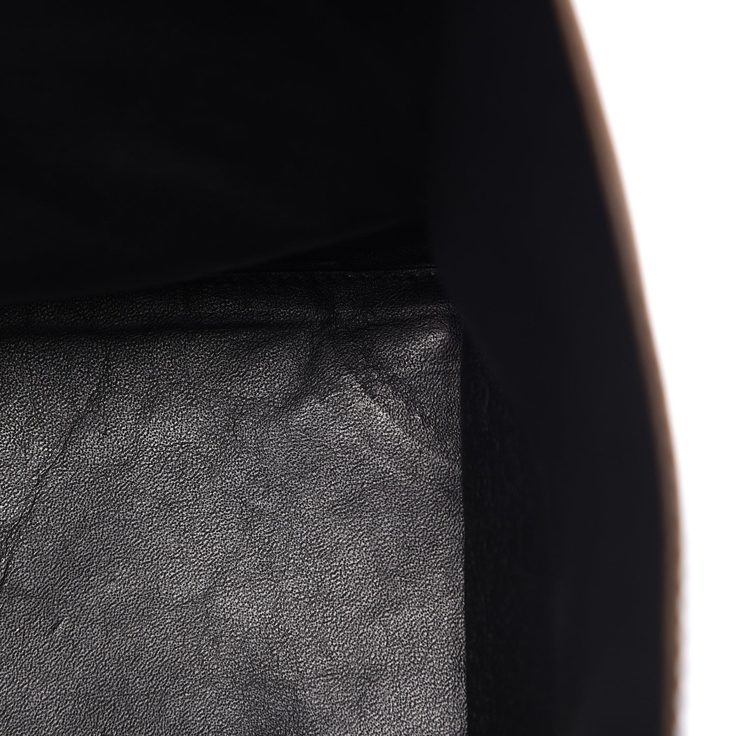 Calfskin Mini Tri-Color Luggage Black Brown White