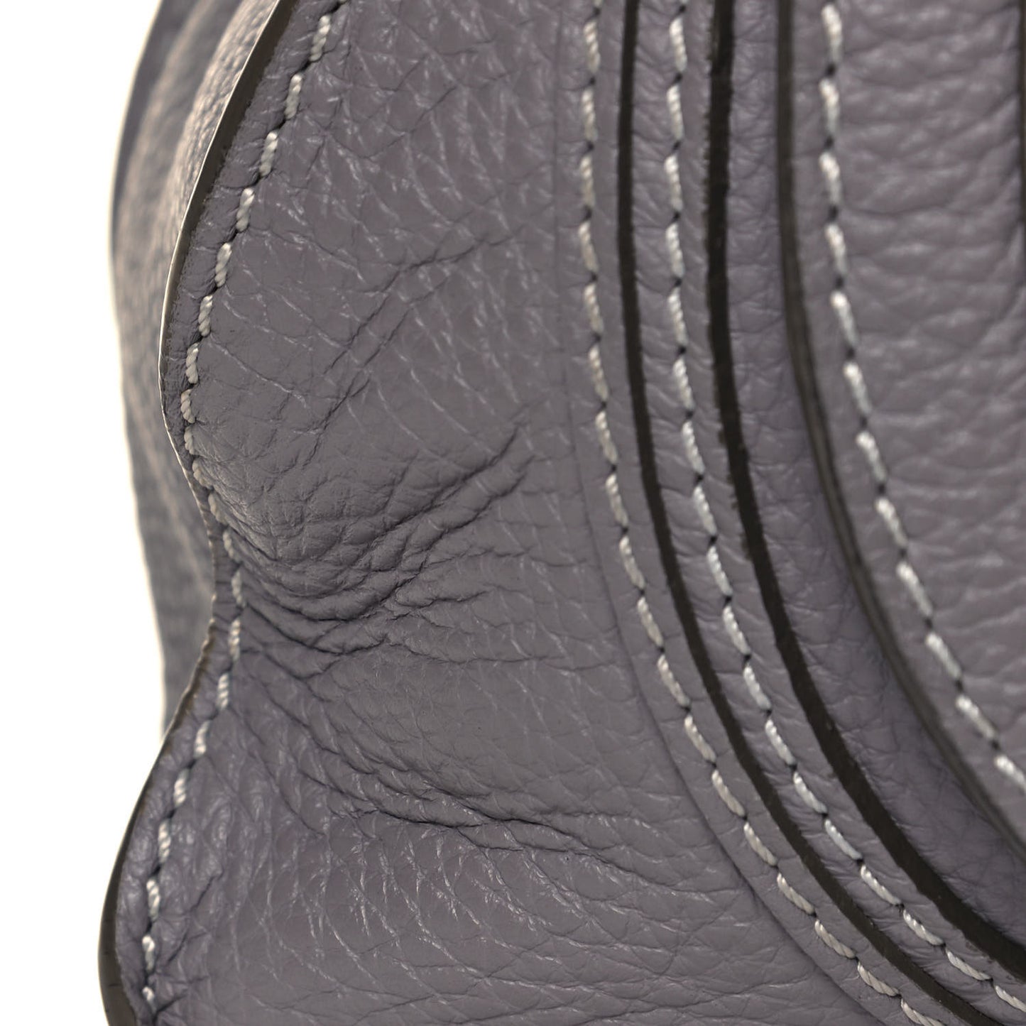 Calfskin Medium Marcie Satchel Cashmere Grey