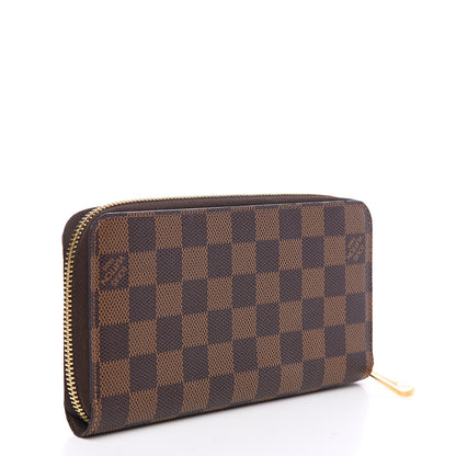 Louis Vuitton Damier Ebene Zippy Wallet 2 of 6