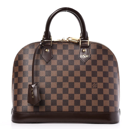 Louis Vuitton Damier Ebene Alma PM 1 of 8