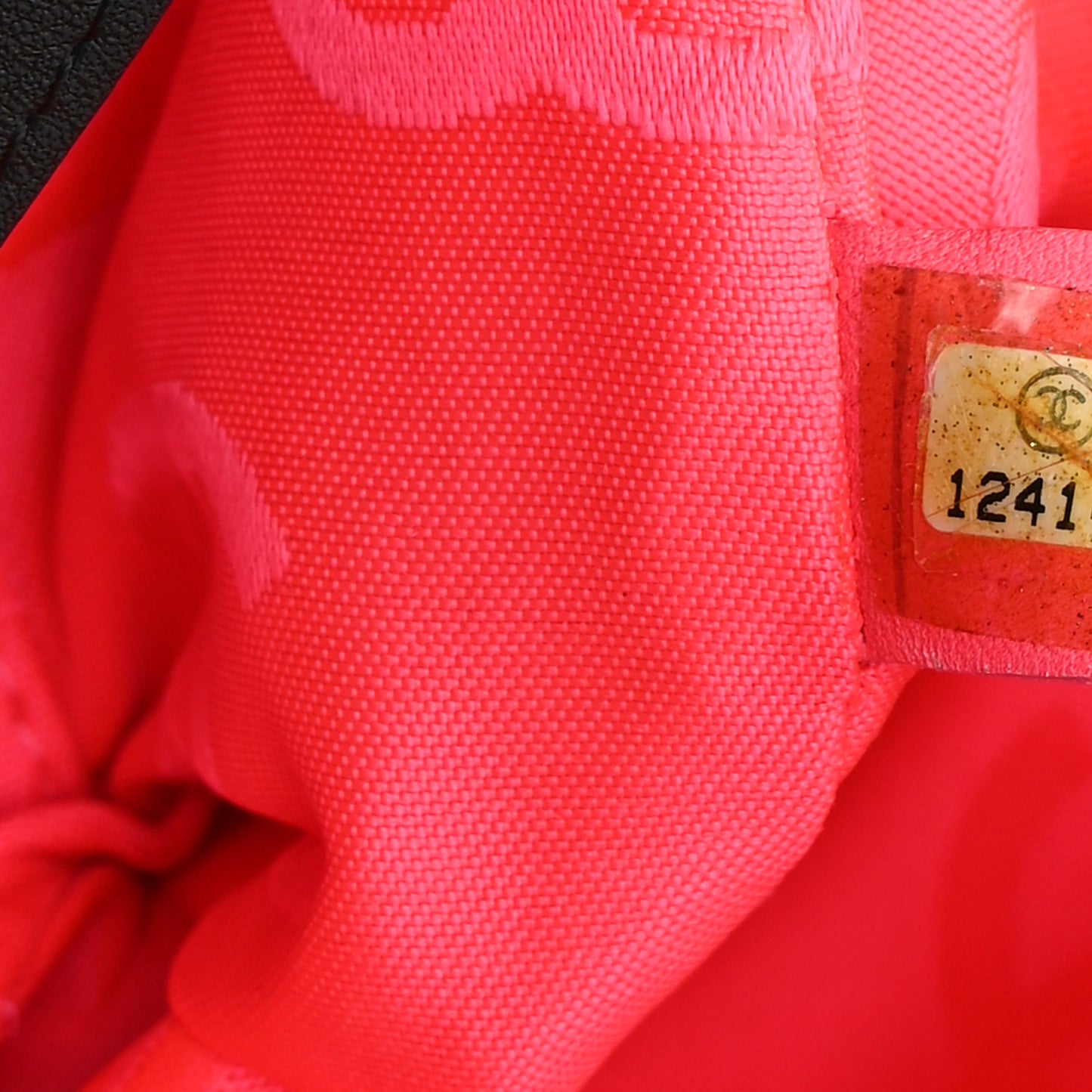 Calfskin Quilted Large Cambon Tote Black