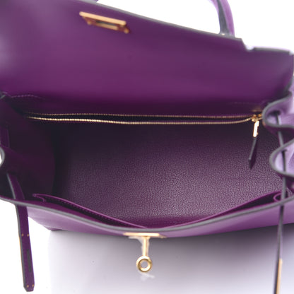 Hermes Evercolor Kelly Retourne 28 Anemone 7 of 40