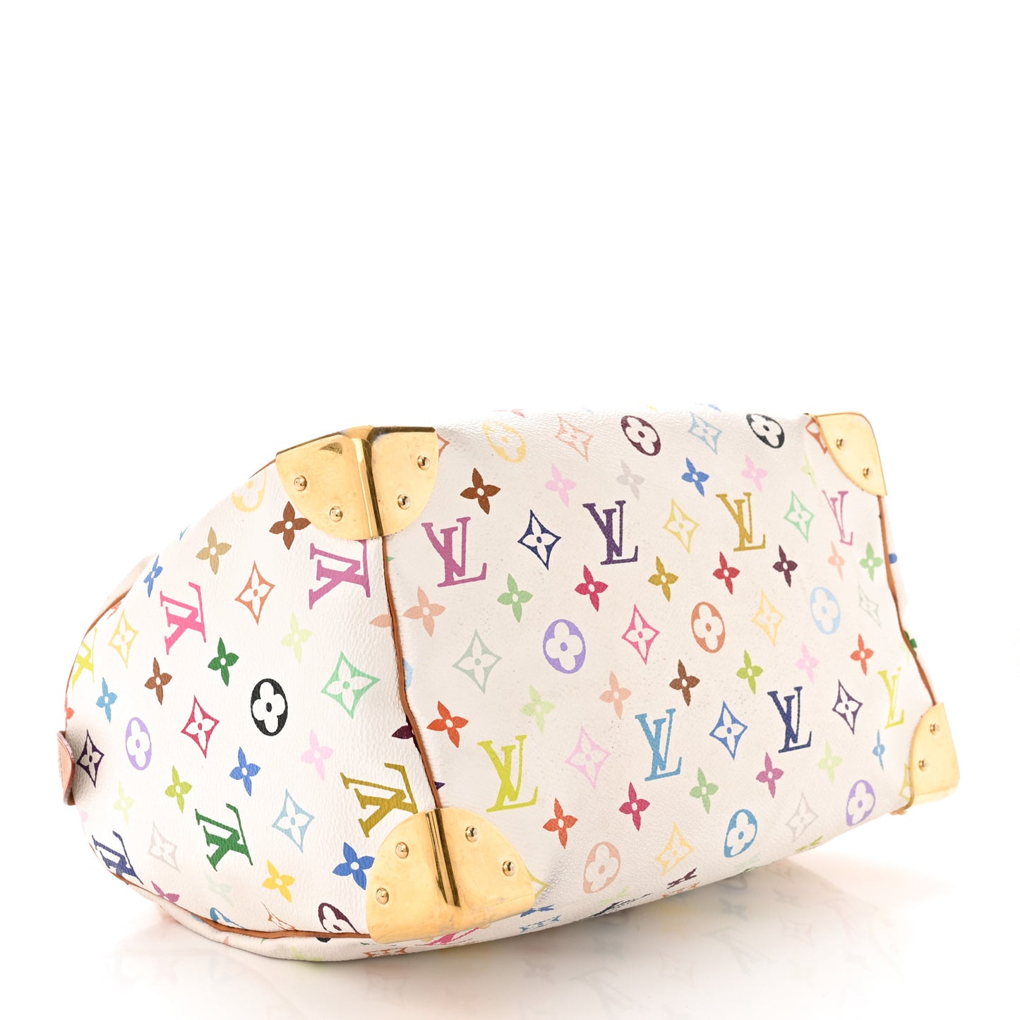 LOUIS VUITTON Monogram Multicolor Speedy 30 White