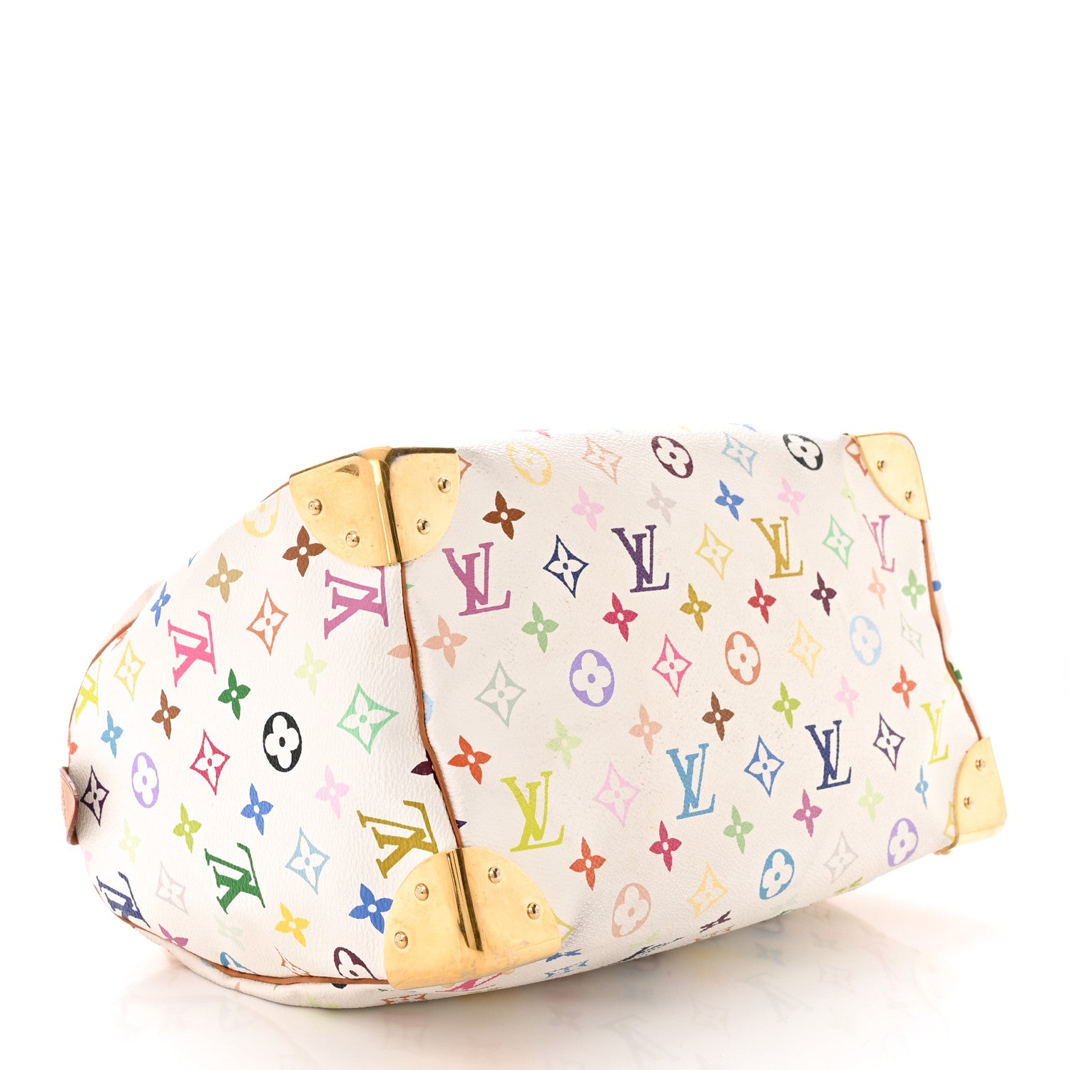 Louis Vuitton LOUIS VUITTON Monogram Multicolor Speedy 30 White 3 of 14