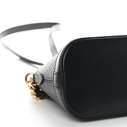 Louis Vuitton Epi Alma Mini Black 8 of 9