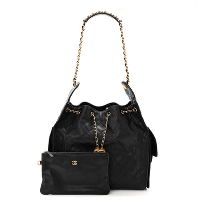Chanel Caviar Quilted Medium Chanel 25 Handbag Black 3 of 10