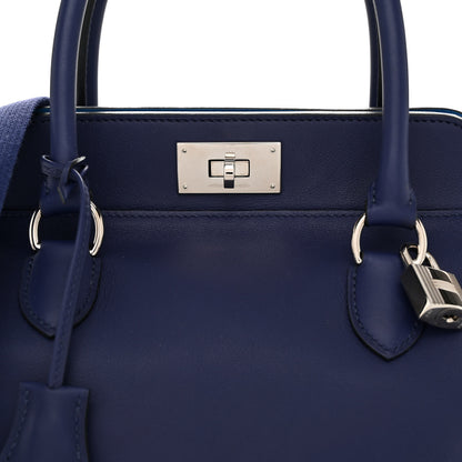 Hermes Swift Verso Toolbox 20 Bleu Sapphire Bleu Hydra 7 of 9