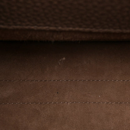 Christian Dior Grained Calfskin Large Bobby Flap Warm Taupe 10 of 11