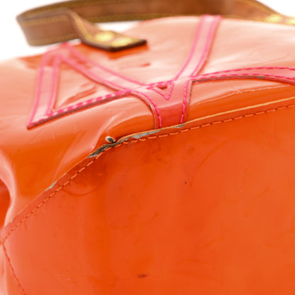 Louis Vuitton Vernis Fluo Reade PM Orange 9 of 17