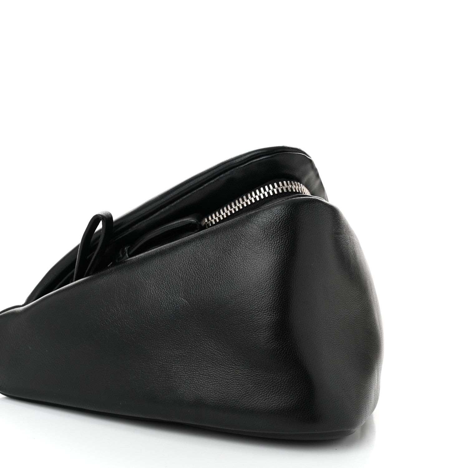Prada Nappa Padded Signaux Triangle Crossbody Black 9 of 10