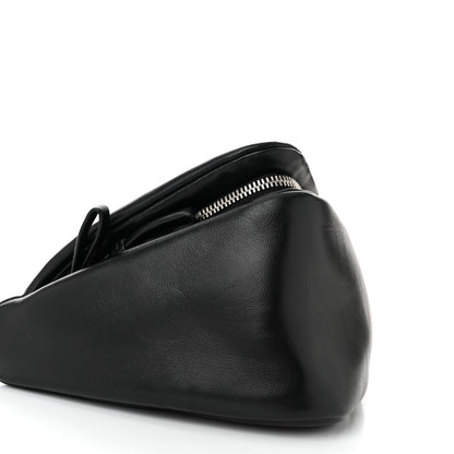Prada Nappa Padded Signaux Triangle Crossbody Black 9 of 10