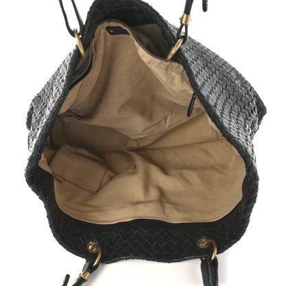 Bottega Veneta Nappa Intrecciato Large Capri Tote Ebano 4 of 11