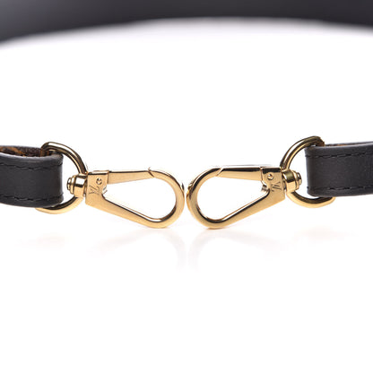 Louis Vuitton Monogram Bandouliere Shoulder Strap XL Black 3 of 6