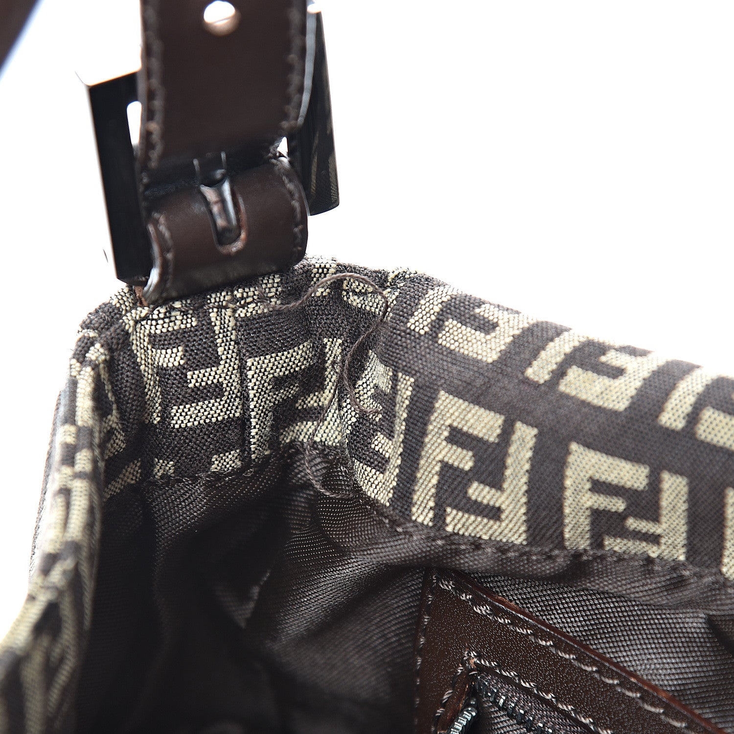 Fendi Zucchino Baguette Tobacco 10 of 14