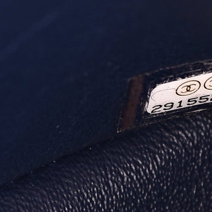 Chanel Caviar Quilted Small Double Flap Navy 6 of 13