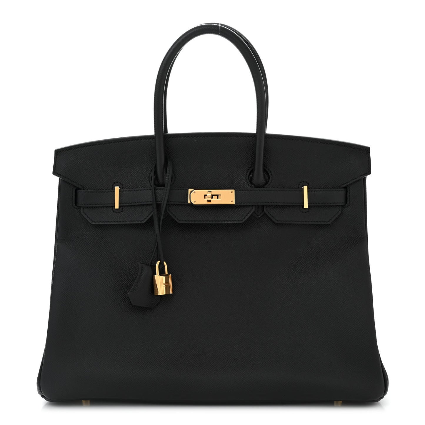 Epsom Birkin 35 Black