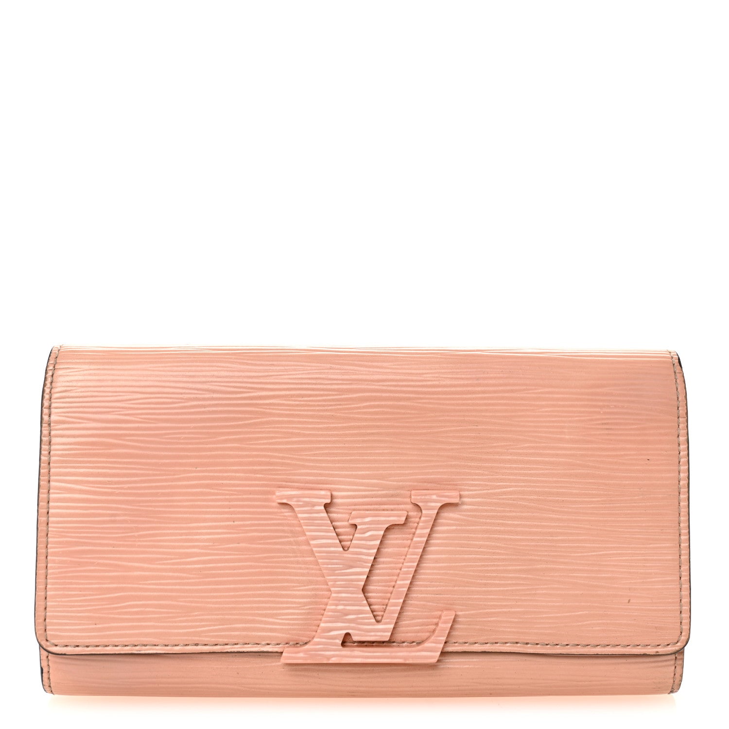 Louis Vuitton Epi Louise Wallet Rose Nacre 1 of 8
