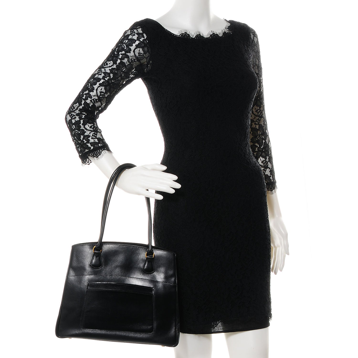 Hermes Box La 30 Shoulder Bag Black 2 of 8