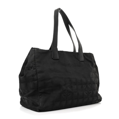 Chanel Nylon Medium Travel Tote Black 3 of 13