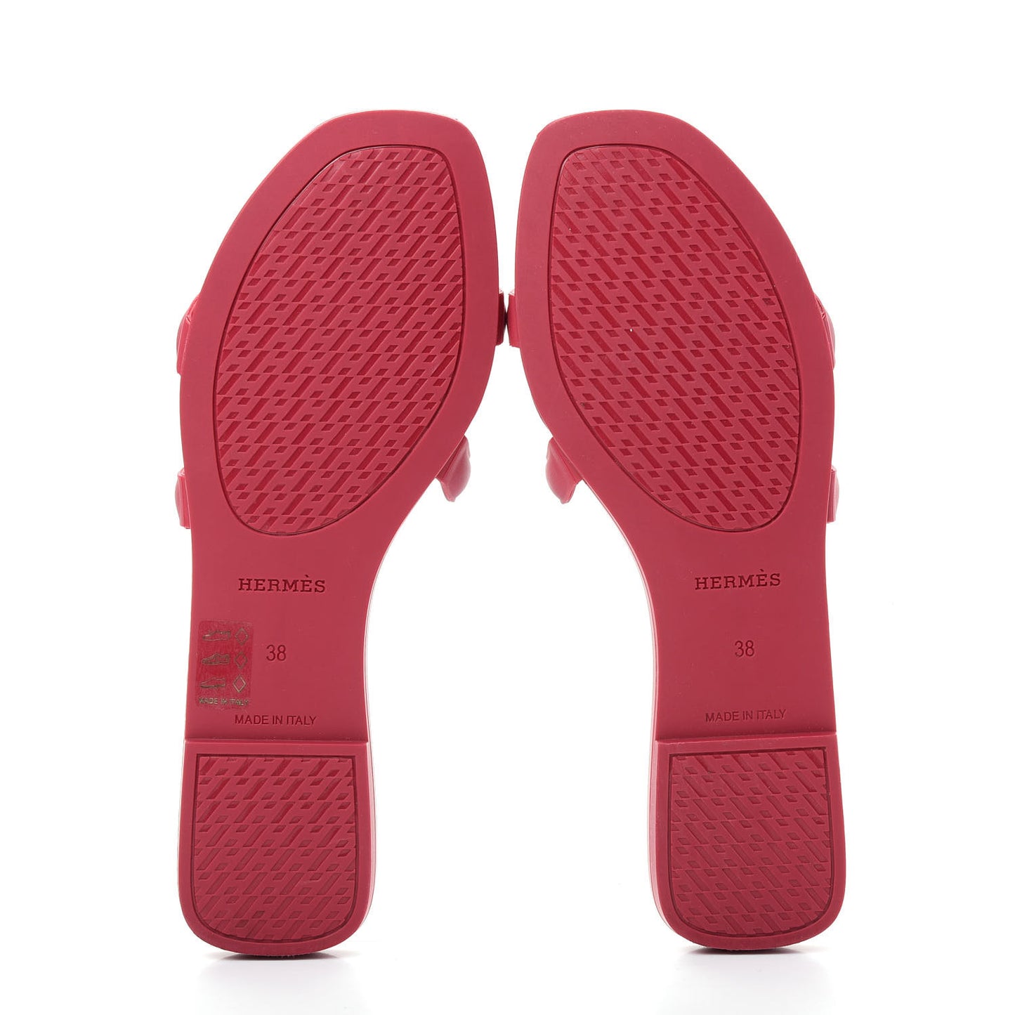 Rubber Aloha Sandals 38 Rose Baie