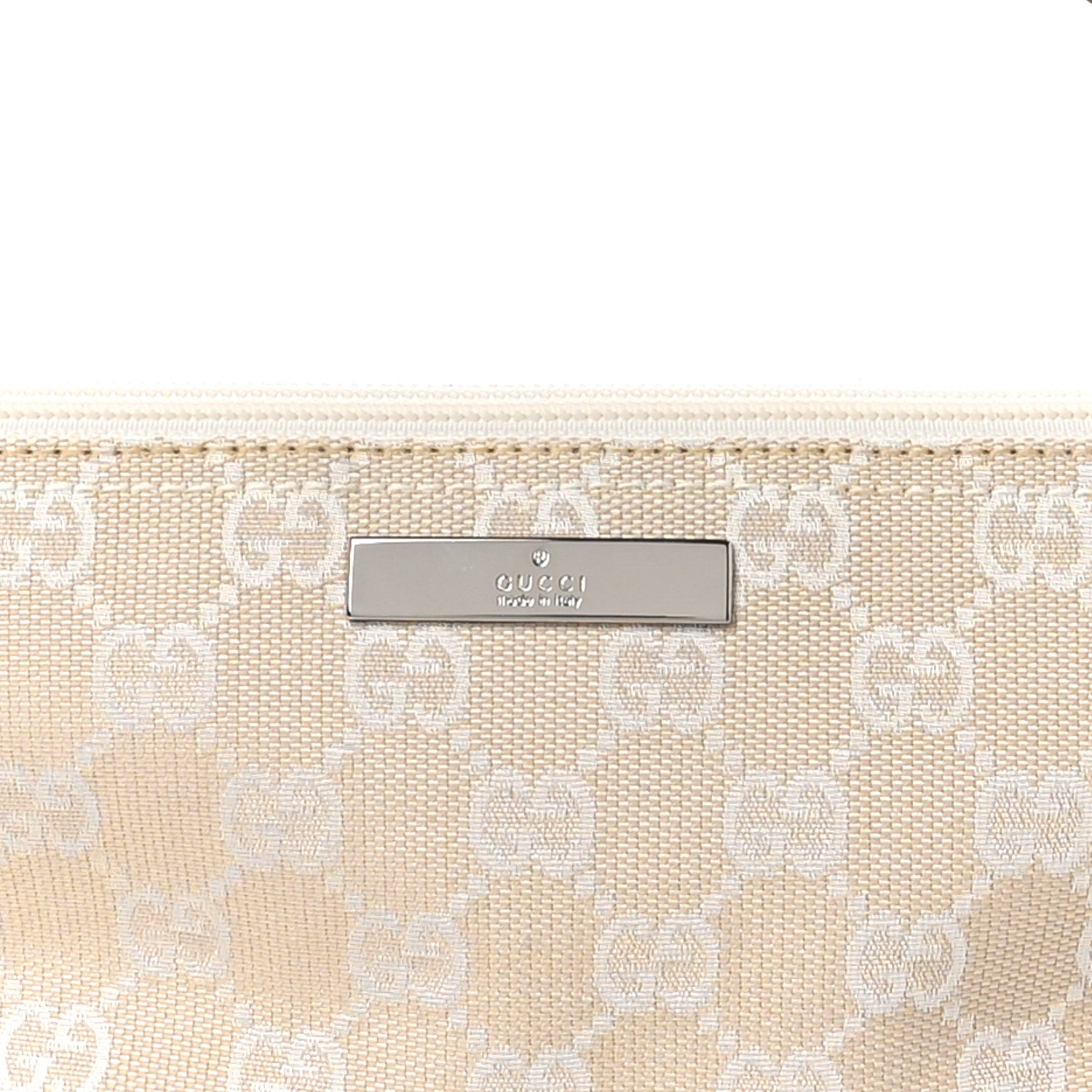 Gucci Monogram Boat Pochette White 8 of 10