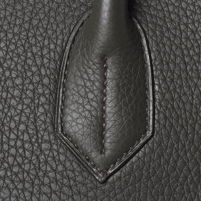 Hermes Taurillon Clemence HAC Birkin 40 Vert De Gris 12 of 30