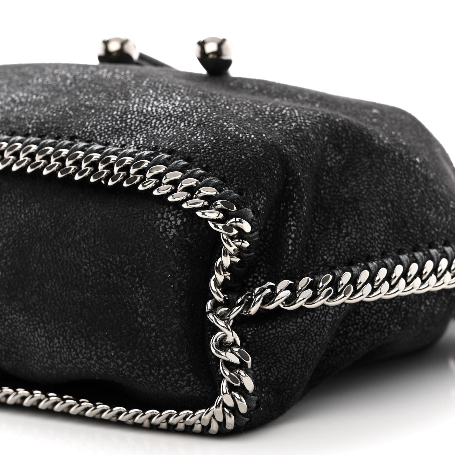 Stella McCartney Shaggy Deer Small Falabella Bucket Bag Black 10 of 10