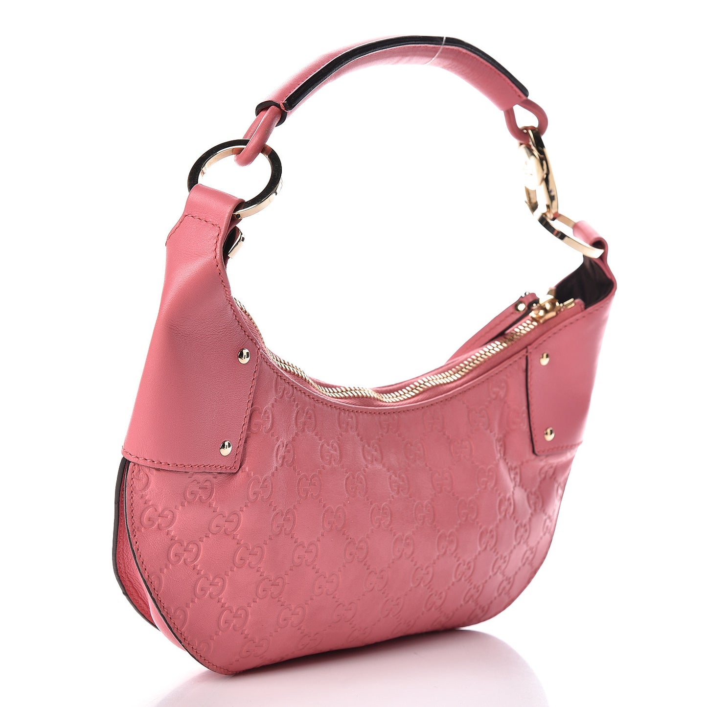 Guccissima Half Moon Hobo Sushi Pink