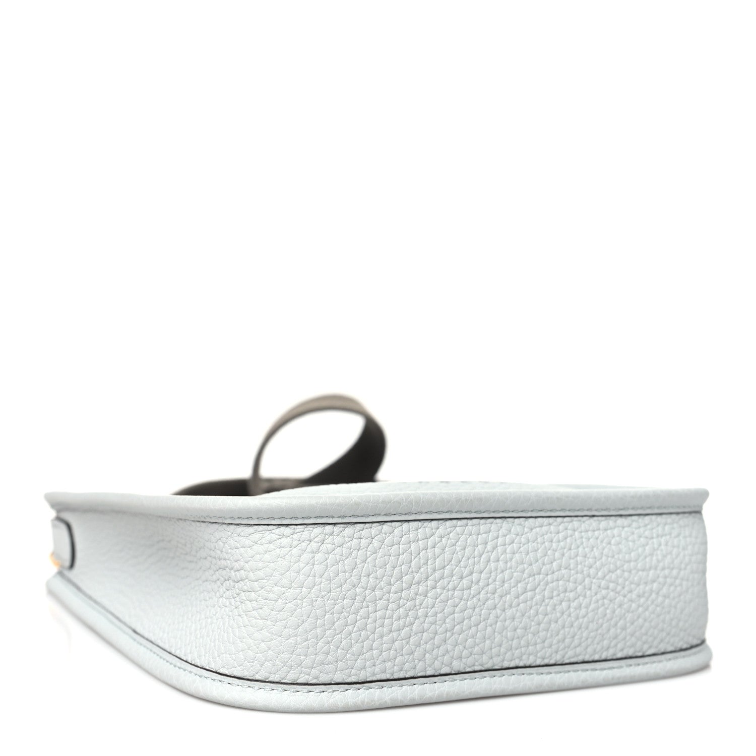 Hermes Taurillon Clemence Amazone Evelyne TPM Bleu Pale Etain 4 of 11