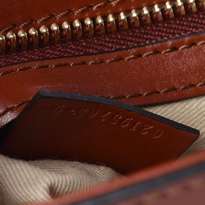 Chloe Calfskin Small C Double Carry Sepia Brown 10 of 10
